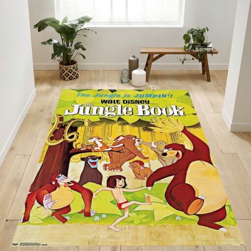 The Jungle Book Rug  Custom Size And Printing