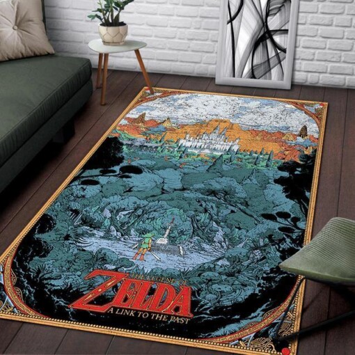 The Legend Of Zelda A Link To The Past Area Rug