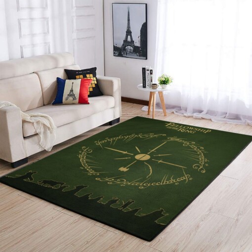 The Lord Of The Rings Area Rug