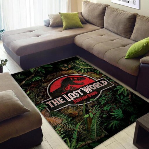 The Lost World Jurassic Park Area Rug