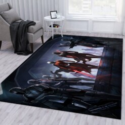 The Mandalorian Rug  Custom Size And Printing