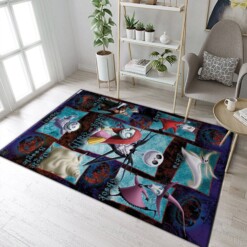 The Nightmare Before Christmas Characters Rug  Custom Size And Printing