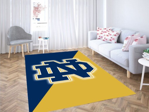 The Notre Dame Fighting Irish Baseball Carpet Rug