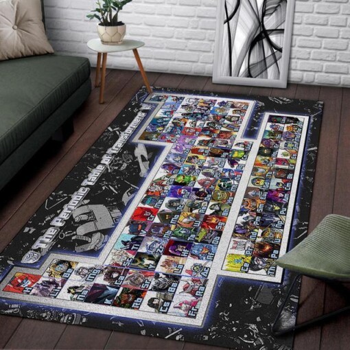 The Periodic Table Of Transformers Revised Area Rug