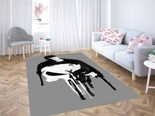 The Punisher Art Living Room Modern Carpet Rug