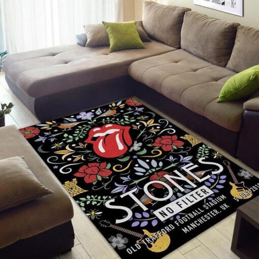The Rolling Stones Area Rug