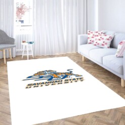 The Savannah State Tigers And Lady Tigers Carpet Rug