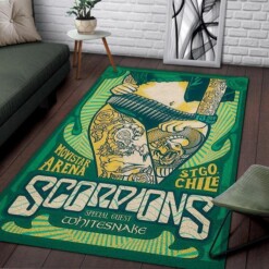 The Scorpions And Whitesnake Rug