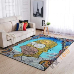 The Simpsons Area Rug