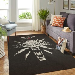 The Witcher Emblem Carpet Floor Area Rug