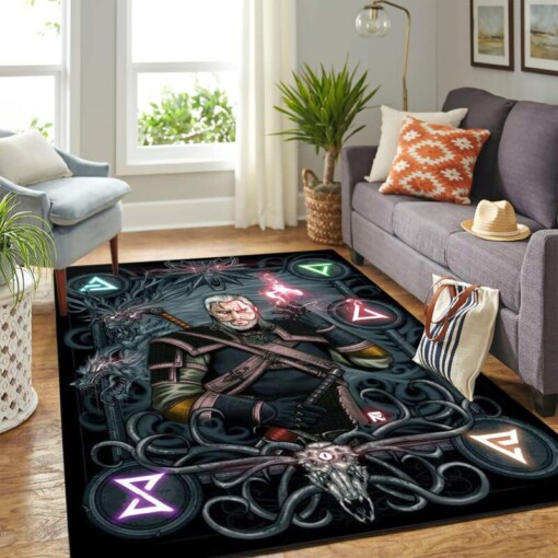 The Witcher Game Carpet Floor Area Rug