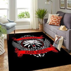 The Witcher Wolf Carpet Floor Area Rug