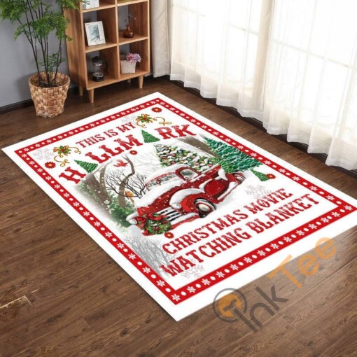 This Is My Hallmark Christmas Movie Living Room Xmas Theme Bedroom Rug