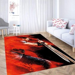 Thor Ragnarok And Sword Carpet Rug