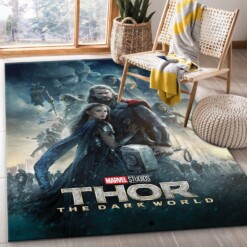 Thor The Dark World Rug  Custom Size And Printing