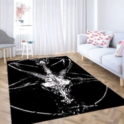 Thrasher Devil Living Room Modern Carpet Rug