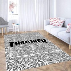 Thrasher Start And End Carpet Rug