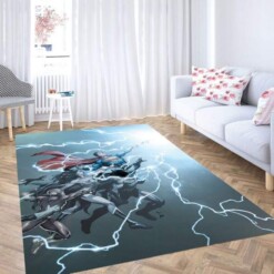 Thunder Justice League Carpet Rug