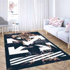 Tiger Background Living Room Modern Carpet Rug