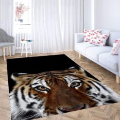 Tiger Head Carpet Rug