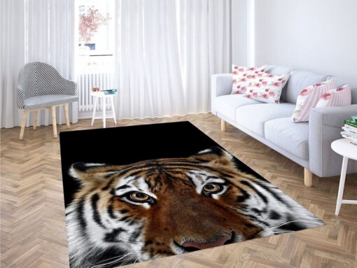 Tiger Head Living Room Modern Carpet Rug