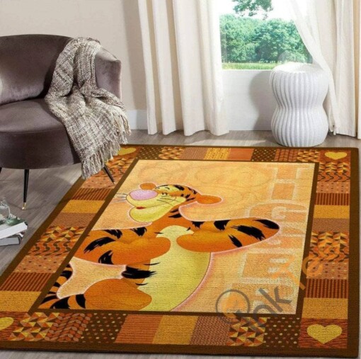 Tigger Disney Winnie The Pooh  Gift For Lover Rug