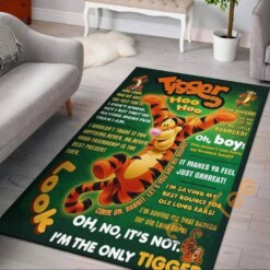 Tigger Im The Only Disney Winnie Pooh  Gift For Lover Rug