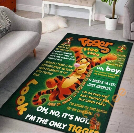 Tigger Im The Only Disney Winnie Pooh  Gift For Lover Rug