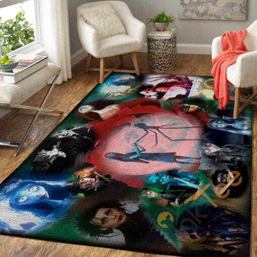 Tim Burton Characters Area Rug