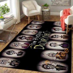 Tim Burtons Doctor Who Area Rug