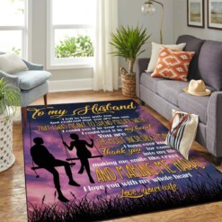 To My Husband Sky Mk Carpet Area Rug