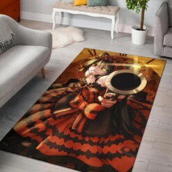 Tokisaki Kurumi Date Alive Area Rug