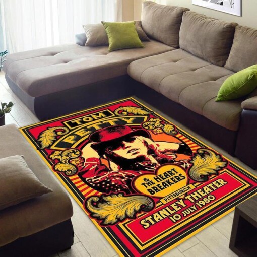 Tom Petty Stanley Theatre Pittsburgh Area Rug