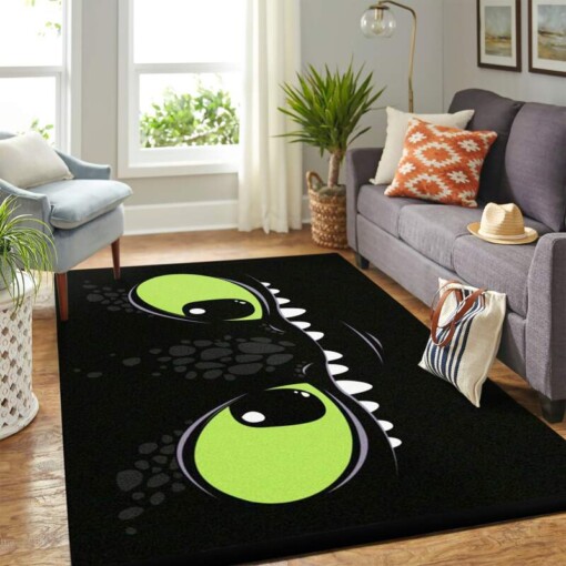 Toothless Face Cute Carpet Floor Area Rug