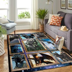 Toothless How To Train Your Dragon Nice Carpet Floor Area Rug