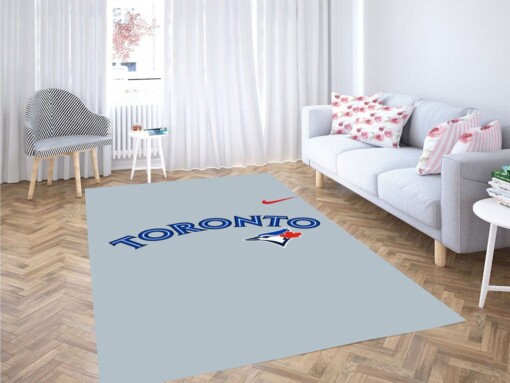 Toronto Blue Jays Living Room Modern Carpet Rug