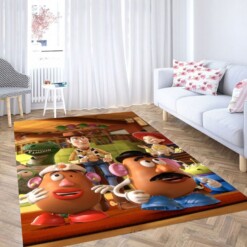 Toy Story Character Living Room Modern Carpet Rug