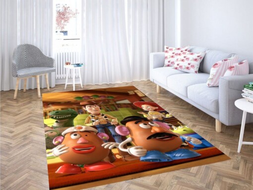 Toy Story Character Living Room Modern Carpet Rug