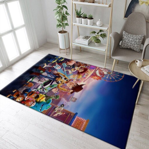 Toy Story Rug  Custom Size And Printing