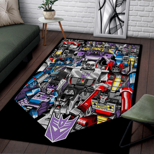 Transformers Decepticon Area Rug