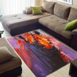 Trendy African Beautiful American Black Art Melanin Afro Woman Large Carpet Inspired Living Room Rug