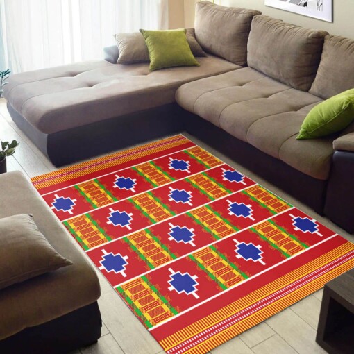 Trendy African Cool Natural Hair Afrocentric Art Themed Living Room Rug