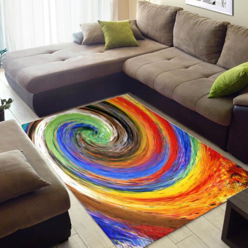 Trendy African Style Attractive American Art Afrocentric Design Floor Carpet Rug