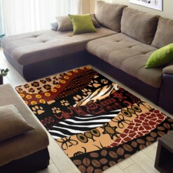 Trendy African Style Awesome American Seamless Pattern Floor Rug