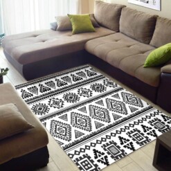 Trendy African Style Holiday Natural Hair Seamless Pattern Large Carpet House Rug