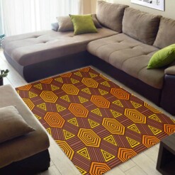 Trendy African Style Nice Black History Month Afrocentric Art Inspired Home Rug