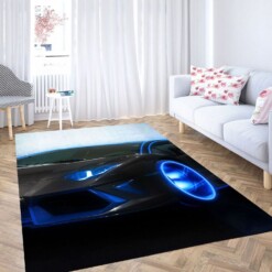 Tron Car Carpet Rug