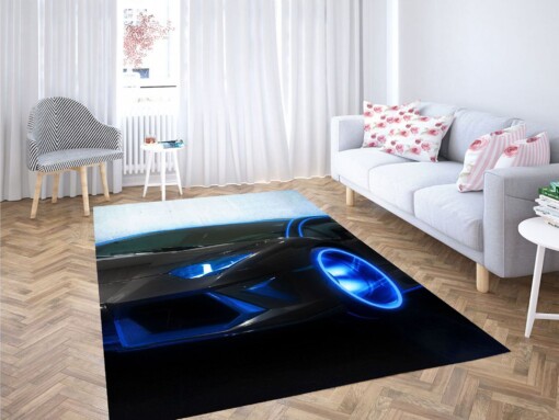 Tron Car Carpet Rug