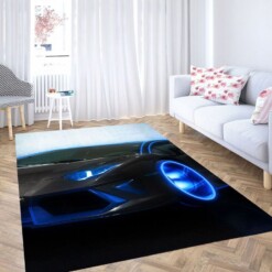 Tron Car Living Room Modern Carpet Rug