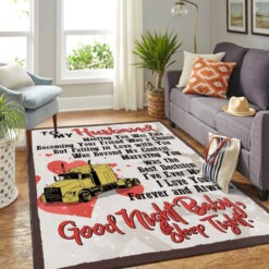 Truck Quilt Text Mk Carpet Area Rug